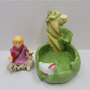 Vntg 1986 Franklin Mint Fairy Tale Surprises JACK and the BEANSTALK